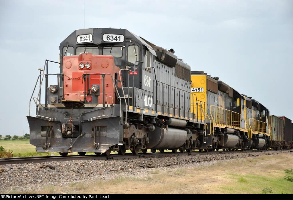 Tied down Stillwater Central manifest in the rain